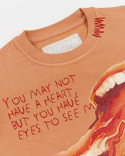 Load image into Gallery viewer, Melted Lips Peach Crewneck
