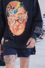 Load image into Gallery viewer, Matt Black Crewneck