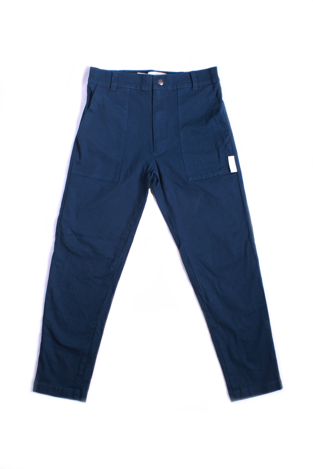 Midnight Blue Cropped Pants