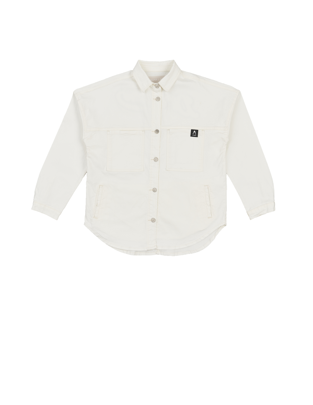 DREAMS Oversize White Denim Jacket