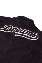 Load image into Gallery viewer, DREAMS Oversize Black Denim Jacket
