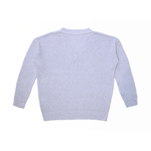 Load image into Gallery viewer, White Distressed Oversize Sweater
