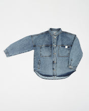 Load image into Gallery viewer, DREAMS Oversize Acid Wash Denim Jacket
