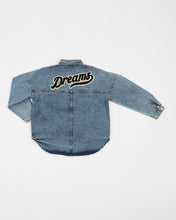 Load image into Gallery viewer, DREAMS Oversize Acid Wash Denim Jacket
