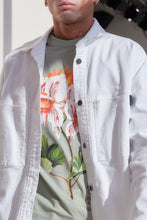 Load image into Gallery viewer, DREAMS Oversize White Denim Jacket
