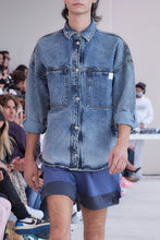 Load image into Gallery viewer, DREAMS Oversize Acid Wash Denim Jacket
