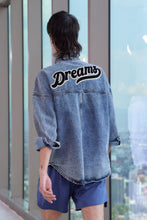 Load image into Gallery viewer, DREAMS Oversize Acid Wash Denim Jacket
